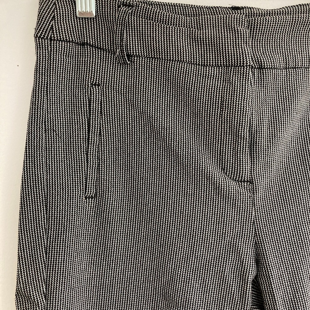 Black and white pants